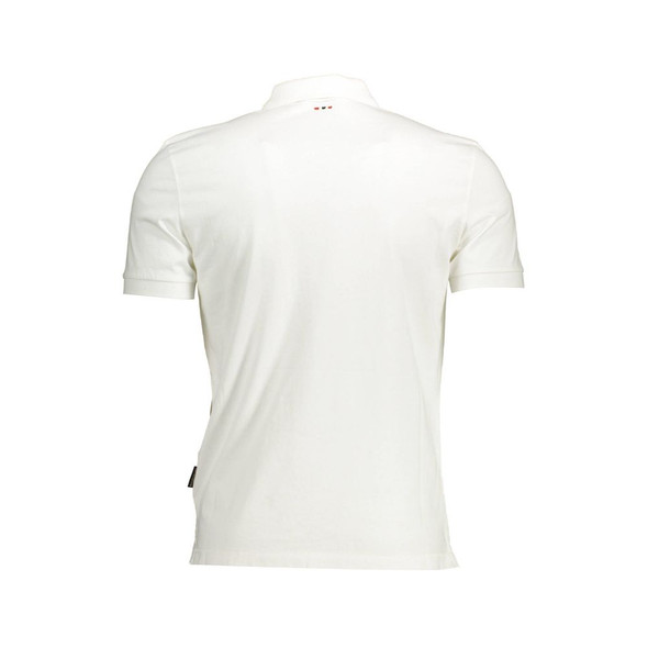 White Cotton Men Polo Shirt NA-37237 White Cotton Men Polo Shirt NA-37237