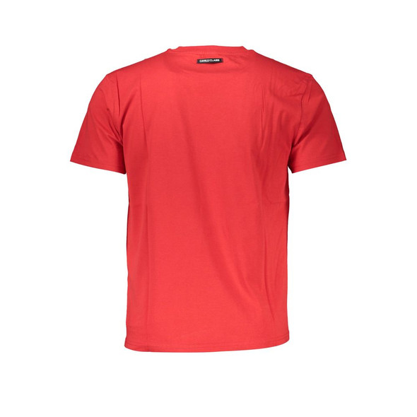Red Cotton Men T-Shirt CA-37252 Red Cotton Men T-Shirt CA-37252