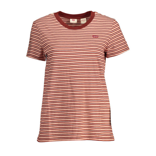 Levi's Red Cotton Women T-Shirt Levi's Red Cotton Women T-Shirt