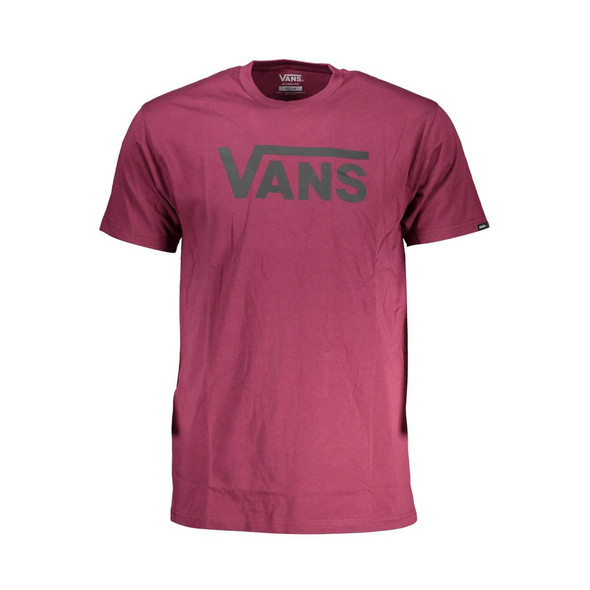Vans Purple Cotton Men T-Shirt Vans Purple Cotton Men T-Shirt