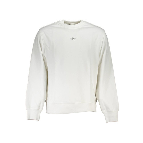White Cotton Men Sweater CA-37324 White Cotton Men Sweater CA-37324
