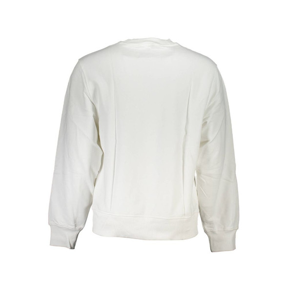 White Cotton Men Sweater CA-37324 White Cotton Men Sweater CA-37324