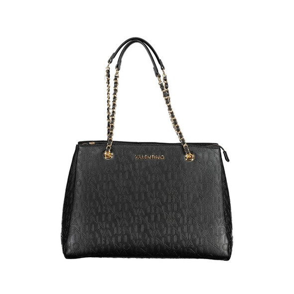 Mario Valentino Black Polyethylene Women Handbag VA-37346 Mario Valentino Black Polyethylene Women Handbag VA-37346