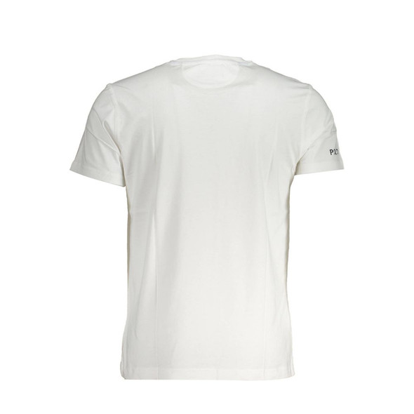 La Martina White Cotton Men T-Shirt La Martina White Cotton Men T-Shirt