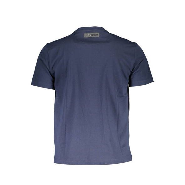 Plein Sport Blue Cotton Men T-Shirt PL-37360 Plein Sport Blue Cotton Men T-Shirt PL-37360