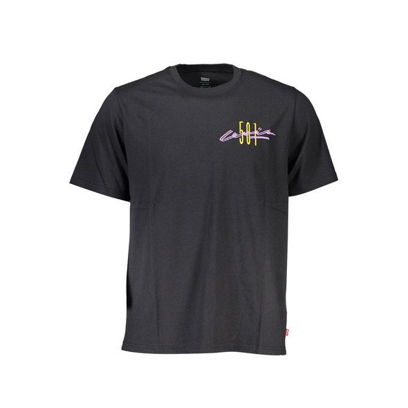 Black Cotton Men T-Shirt LE-37376 Black Cotton Men T-Shirt LE-37376
