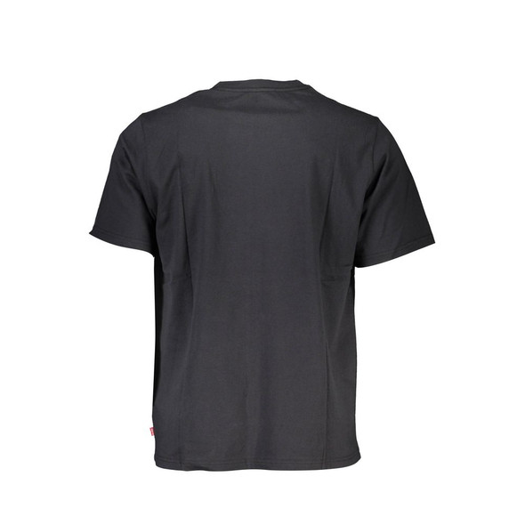Black Cotton Men T-Shirt LE-37376 Black Cotton Men T-Shirt LE-37376