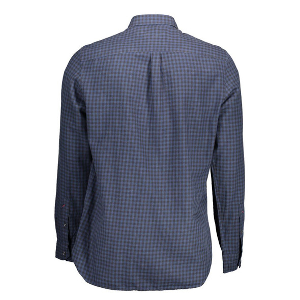 U.S. POLO ASSN. Blue Cotton Men Shirt US-37574 U.S. POLO ASSN. Blue Cotton Men Shirt US-37574