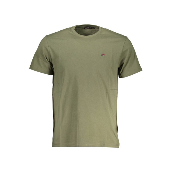 Green Cotton Men T-Shirt NA-37623 Green Cotton Men T-Shirt NA-37623