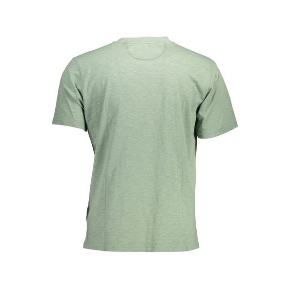 La Martina Green Cotton Men T-Shirt LA-37649 La Martina Green Cotton Men T-Shirt LA-37649