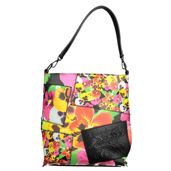 Black Polyethylene Women Handbag DE-37699 Black Polyethylene Women Handbag DE-37699