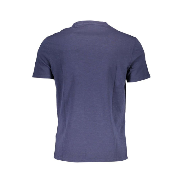 Blue Cotton Men T-Shirt GU-37721 Blue Cotton Men T-Shirt GU-37721