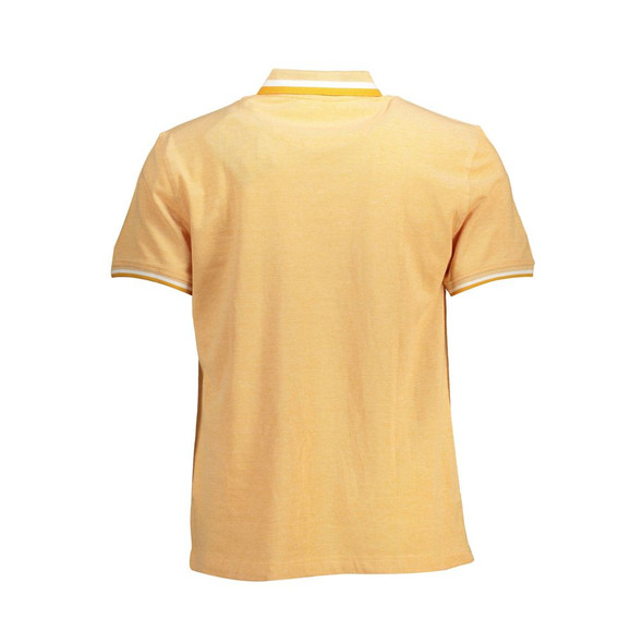 Harmont & Blaine Orange Cotton Men Polo Shirt Harmont & Blaine Orange Cotton Men Polo Shirt