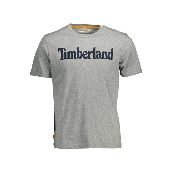 Timberland Brown Cotton Men T-Shirt Timberland Brown Cotton Men T-Shirt