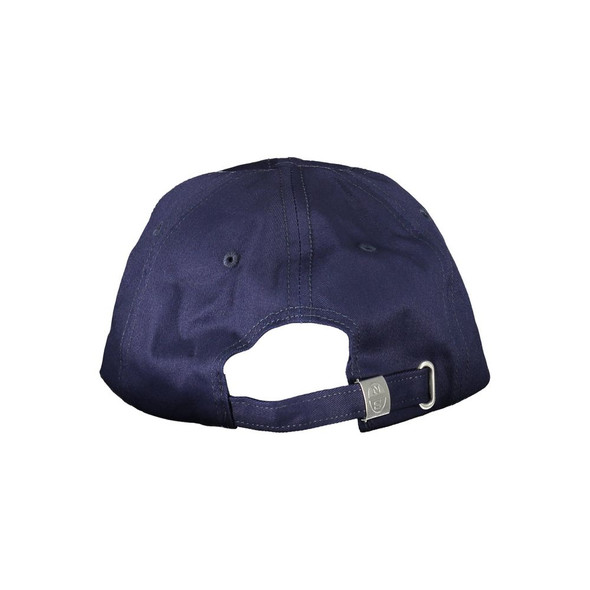 North Sails Blue Cotton Men Cap NO-37864 North Sails Blue Cotton Men Cap NO-37864