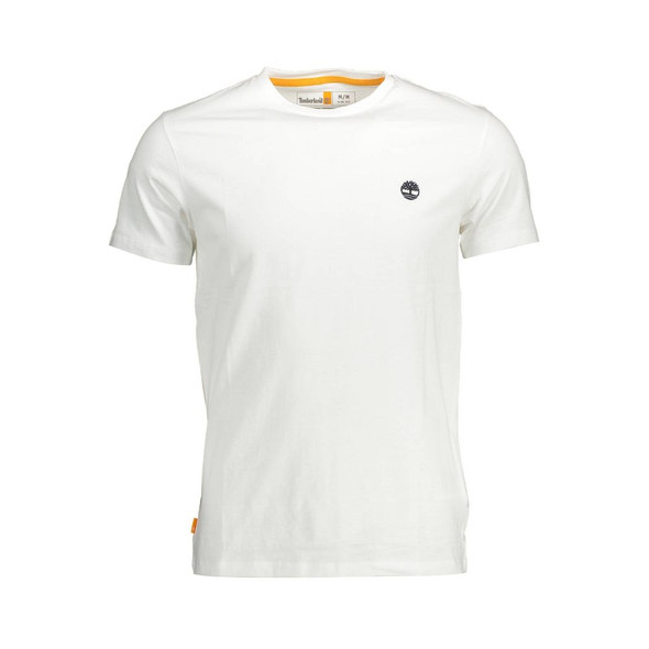 Timberland White Organic Cotton Men T-Shirt Timberland White Organic Cotton Men T-Shirt