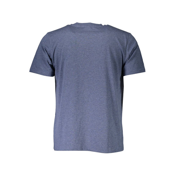 North Sails Blue Cotton Men T-Shirt NO-37923 North Sails Blue Cotton Men T-Shirt NO-37923