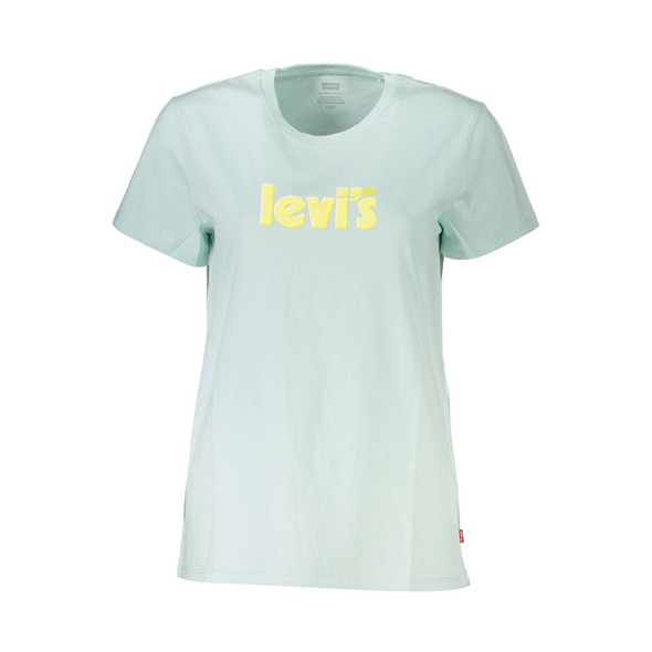 Levi's Blue Cotton Women T-Shirt Levi's Blue Cotton Women T-Shirt