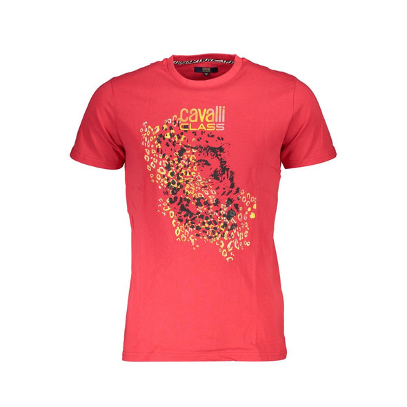 Red Cotton Men T-Shirt CA-37943 Red Cotton Men T-Shirt CA-37943