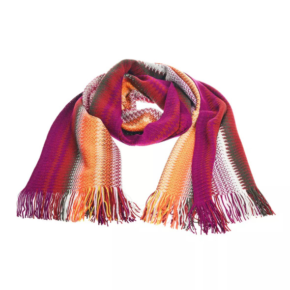 Multicolor Wool Men Scarf Multicolor Wool Men Scarf
