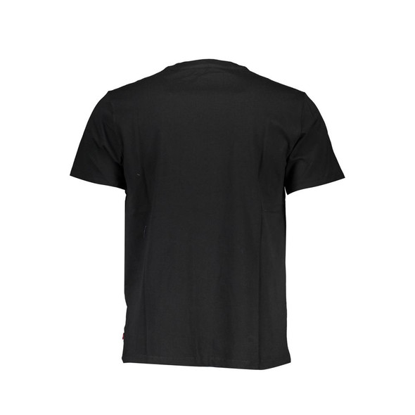 Levi's Black Cotton Men T-Shirt LE-37948 Levi's Black Cotton Men T-Shirt LE-37948