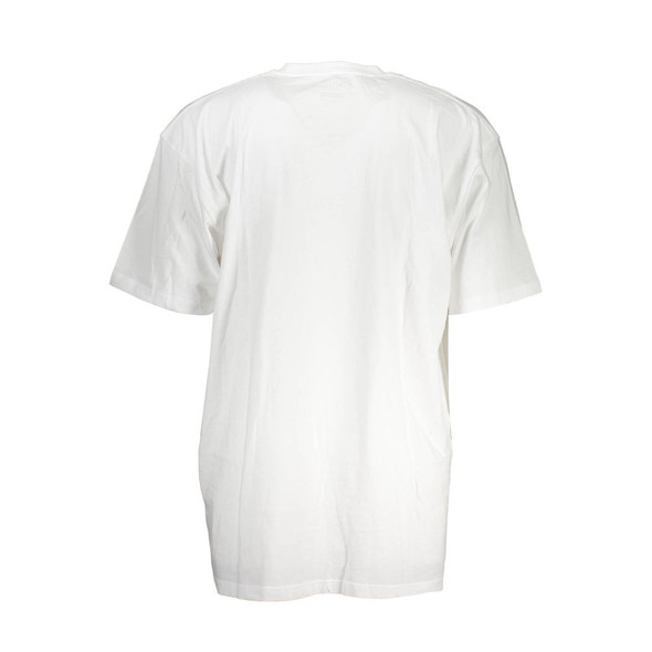 Vans White Cotton Men T-Shirt Vans White Cotton Men T-Shirt