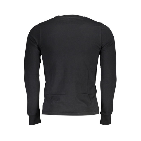 K-WAY Black Cotton Men T-Shirt K-WAY Black Cotton Men T-Shirt