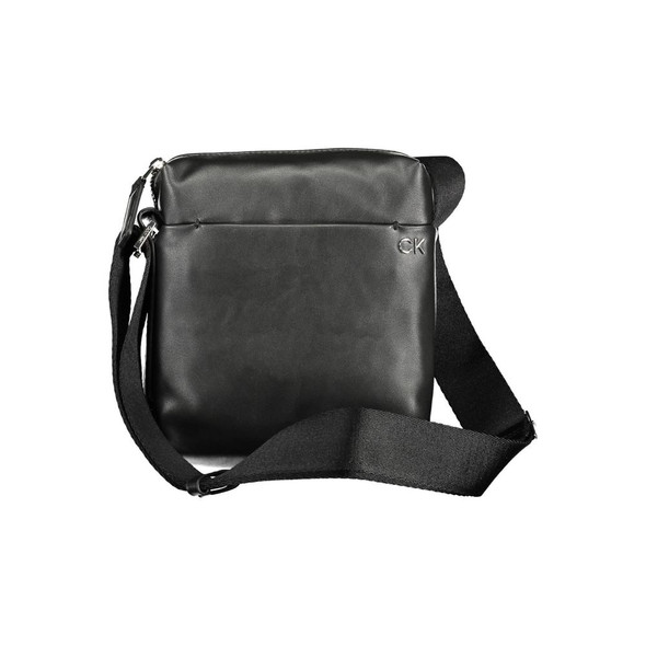 Black Polyester Men Shoulder Bag CA-38120 Black Polyester Men Shoulder Bag CA-38120