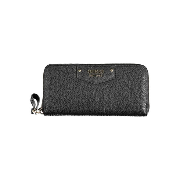 Black Polyethylene Women Wallet GU-38143 Black Polyethylene Women Wallet GU-38143