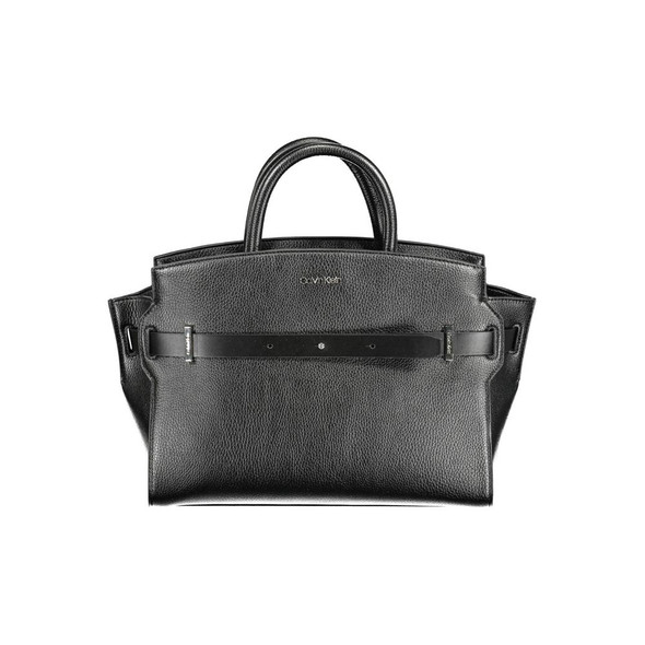 Calvin Klein Black Polyethylene Women Handbag CA-38172 Calvin Klein Black Polyethylene Women Handbag CA-38172