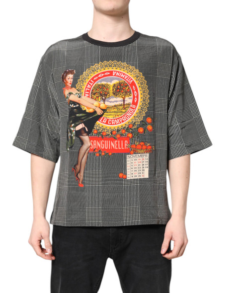 Black White Graphic Print Short Sleeve T-shirt Black White Graphic Print Short Sleeve T-shirt
