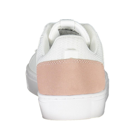 Napapijri White Leather Women Sneaker NA-38192 Napapijri White Leather Women Sneaker NA-38192