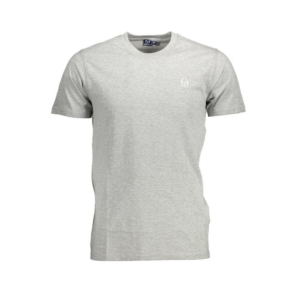 Sergio Tacchini Brown Cotton Men T-Shirt Sergio Tacchini Brown Cotton Men T-Shirt