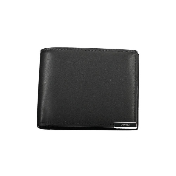 Black Polyethylene Men Wallet CA-38227 Black Polyethylene Men Wallet CA-38227
