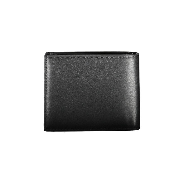 Black Polyethylene Men Wallet CA-38227 Black Polyethylene Men Wallet CA-38227