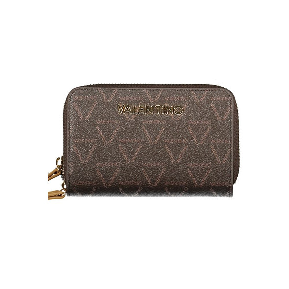 Mario Valentino Brown Polyethylene Women Wallet VA-38276 Mario Valentino Brown Polyethylene Women Wallet VA-38276