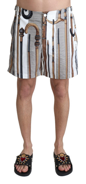 White Walking Stick Beachwear Shorts Swimshorts White Walking Stick Beachwear Shorts Swimshorts