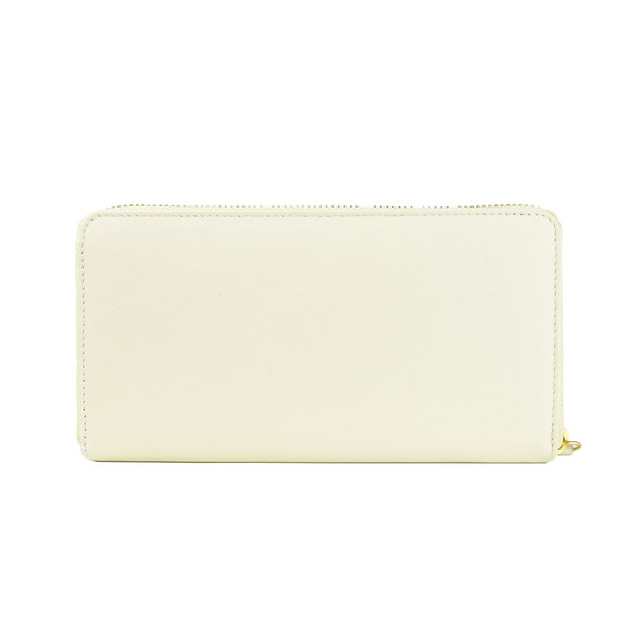 White Calfskin Women Wallet White Calfskin Women Wallet