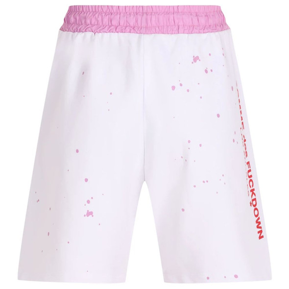 Comme Des Fuckdown White Cotton Short CO-15371 Comme Des Fuckdown White Cotton Short CO-15371