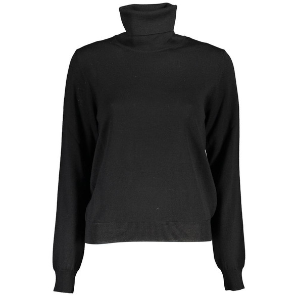 Black Wool Sweater KW-22156 Black Wool Sweater KW-22156