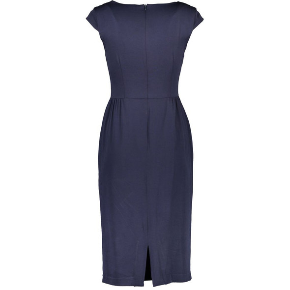 Gant Blue Elastane Dress Gant Blue Elastane Dress