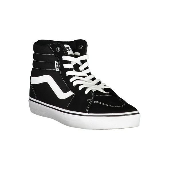 Black Polyester Sneaker VA-25400 Black Polyester Sneaker VA-25400