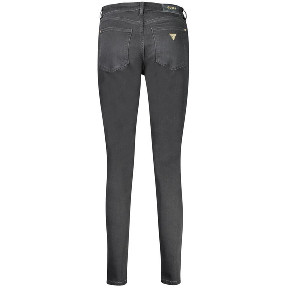 Guess Jeans Black Cotton Jeans & Pant Guess Jeans Black Cotton Jeans & Pant