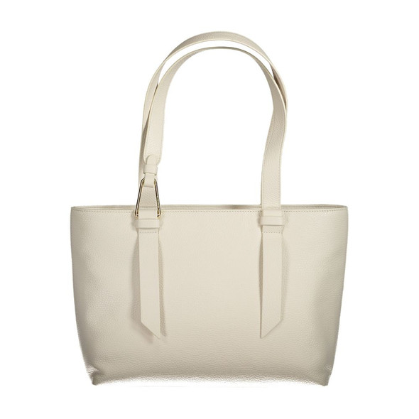 White Leather Handbag CO-35672 White Leather Handbag CO-35672