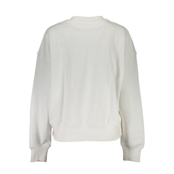 White Cotton Sweater CA-37054 White Cotton Sweater CA-37054