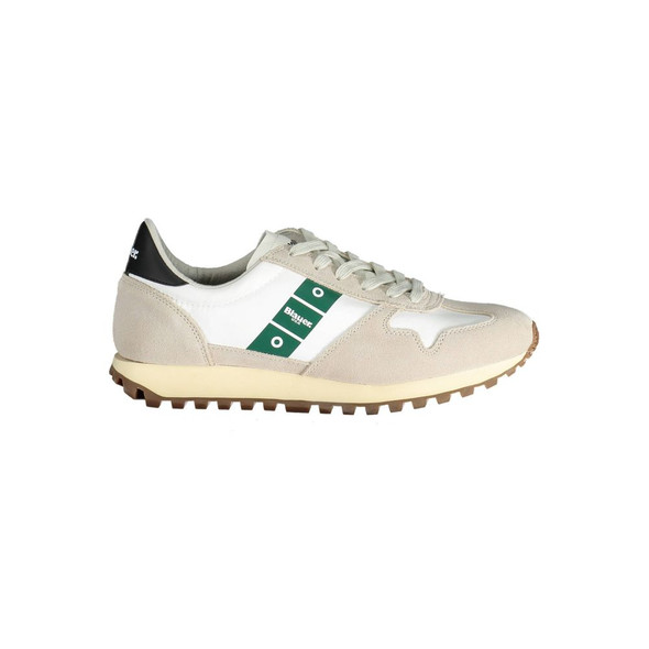 White Polyester Sneaker BL-37097 White Polyester Sneaker BL-37097
