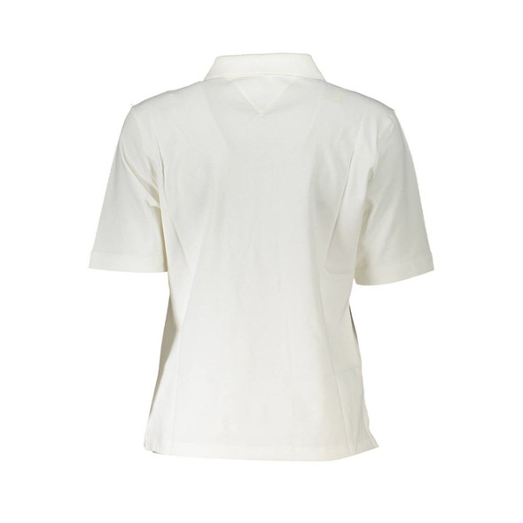 White Cotton Polo Shirt TO-36874 White Cotton Polo Shirt TO-36874