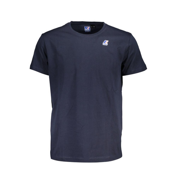 K-WAY Blue Cotton T-Shirt KW-37332 K-WAY Blue Cotton T-Shirt KW-37332