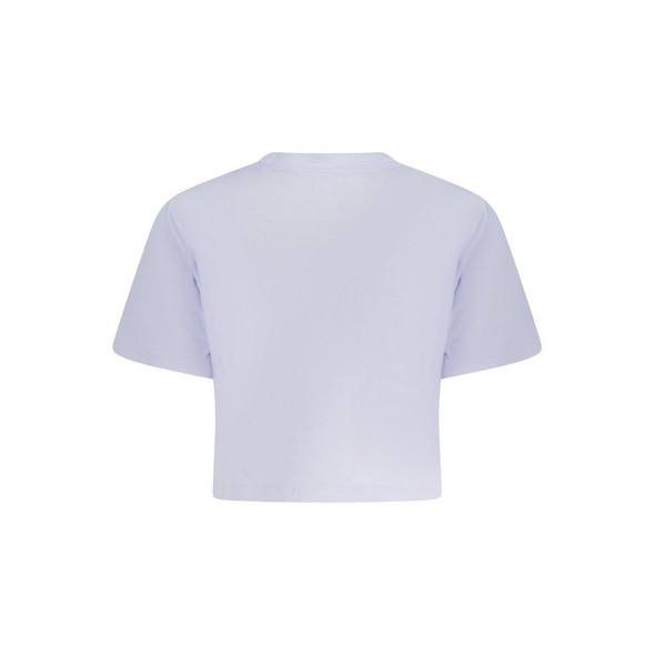 Converse Purple Cotton Women T-Shirt Converse Purple Cotton Women T-Shirt