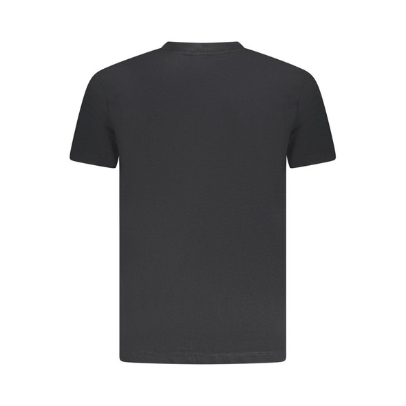 Black Cotton Men T-Shirt AR-38350 Black Cotton Men T-Shirt AR-38350